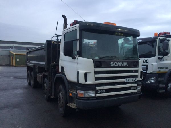 2005 Scania 114c 340 Tipper Grab