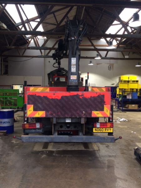 2011 (60) Mercedes Axor 2529L 26 Tonne Dropside Grab