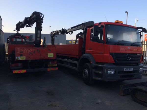 2011 (60) Mercedes Axor 2529L 26 Tonne Dropside Grab