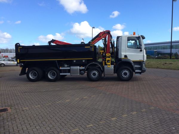 2018 DAF CF Construction Tipper Grab   &bull;   Also available for Hire