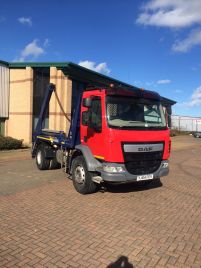 2014 DAF LF HYVA SKIPLOADER