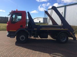 2014 DAF LF HYVA SKIPLOADER