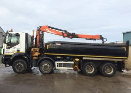 2015 Iveco Trakker AD340 Day Cab Tipper Grab