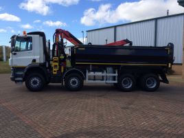2018 DAF CF Construction Tipper Grab   •   Also available for Hire