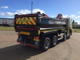 2018 DAF CF Construction Tipper Grab   •   Also available for Hire